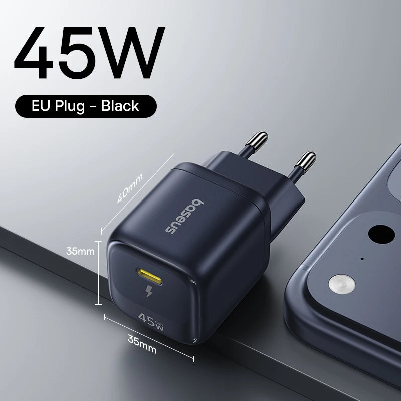 Chargeur Secteur Baseus GaN 45W