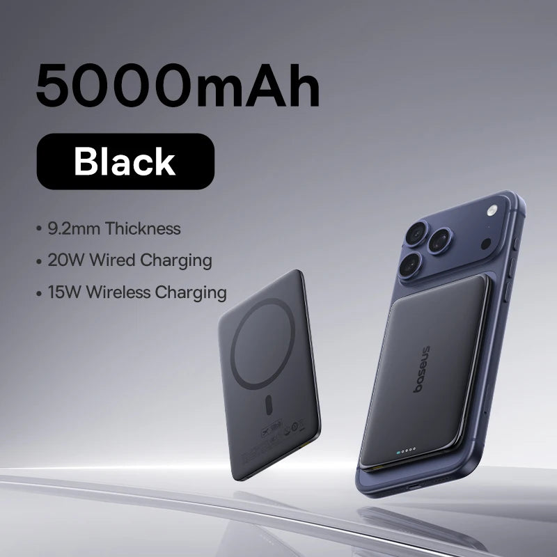 Batterie Externe Magnétique Baseus 5000mAh (20W)