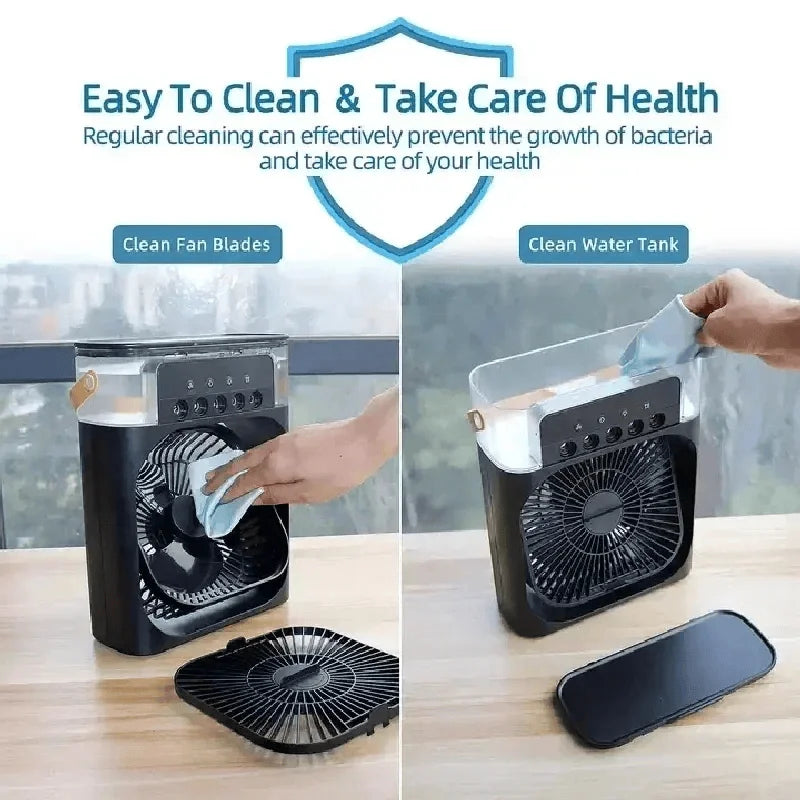 Rafraîchisseur d'Air Mobile 3-en-1 – Hydro-Cool Cube